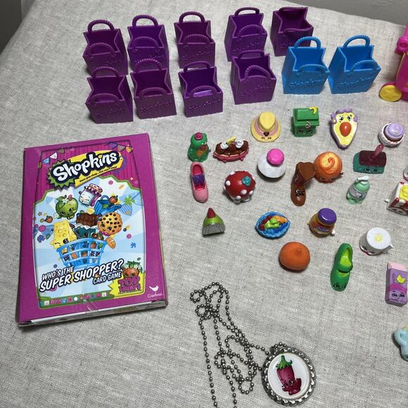 Shopkins Lot of 59 Random Figures accessories Characters Mixed Seasons bundle - Picture 6 of 8